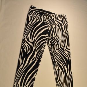 Zebra Print Leggings